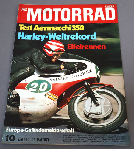 Das motorrad 1971 aermacchi - motorrad, 10/1971