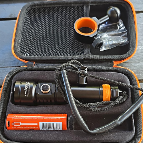 Orcatorch d710v mk2 tauchlampe - mk2,