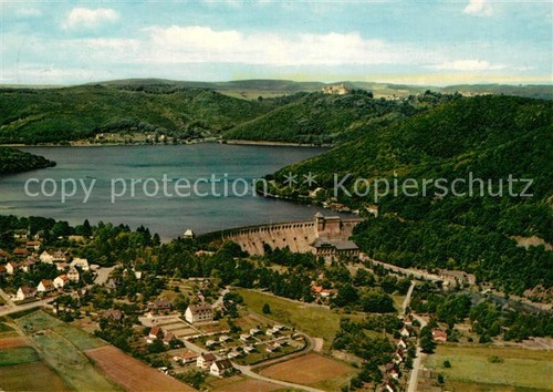 Edertal fliegeraufnahme - edertal,