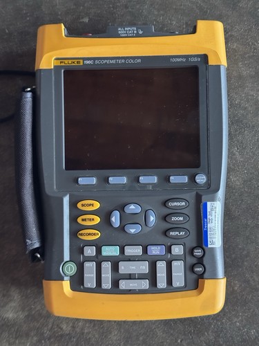 Fluke 196c scopemeter color - scopemeter,