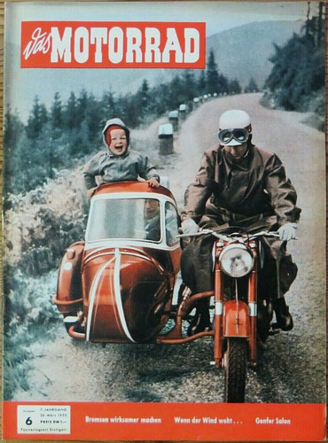 Das motorrad 1955 triumph - motorrad,