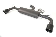 Sportauspuff Endschalldämpfer GTI Look für VW Golf 7 bis 2016 100mm Schwarz