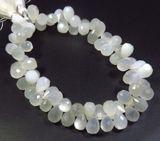 Weiß Mondstein Natürlicher