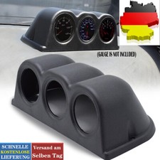 52mm 3Fach Instrumenten Halterung Halter Armaturenbrett Träger Zusatzinstrumente
