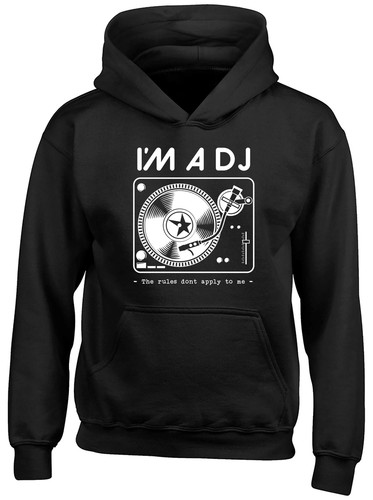 Lustiger kinder hoodie - dj,