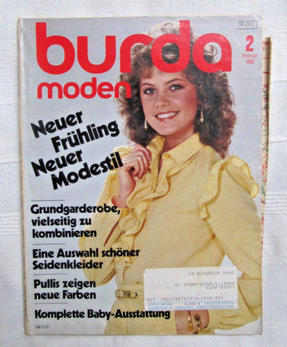 Burda moden heft februar - moden,