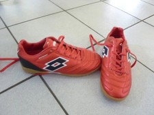 Lotto Stadio Fußballschuhe Hallenschuhe rot Gr. 37