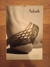 Kalender 2017 Dessous Kollektion Aubade Paris Format 42 x 28 cm