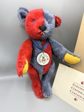 Steiff Teddybär 420214 TEDDYBÄR HARLEKIN 1925 KFS 35 cm Teddy Bear OVP