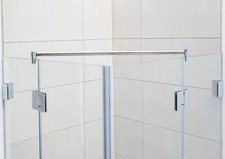 Fixum Stabilisationsstange Dusche Glas-Glas, Stabilisierungsstange Duschwand 
