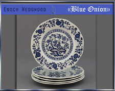 Kuchenteller 20cm "Blue Onion" Enoch Wedgwood england blau