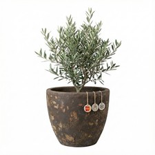 Keramik Blumentopf Eggpot Lava