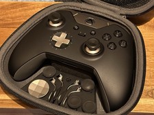 Xbox Elite Wireless Controller Schwarz PC - inkl. Ladekabel, Akkuset und Tasche