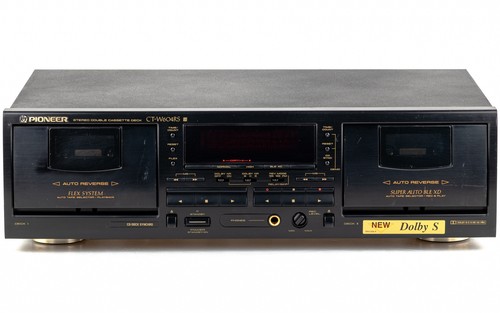 Pioneer w604rs doppel - pioneer, ct-w604rs