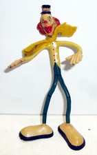 Schleich Biegefigur Clown Paramount Pictures 60er Jahre Werbefigur Bendy