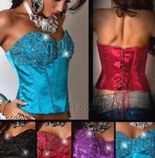 Korsagentop Corsage Edel Satin