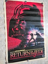 RETURN OF THE JEDI 10TH ANNIVERSARY ADVANCE ORIGINAL MOVIE POSTER