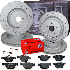 Mercedes ML 63 AMG 4-matic (W166) Bremsen Satz Bremsscheiben  Beläge Zimmermann