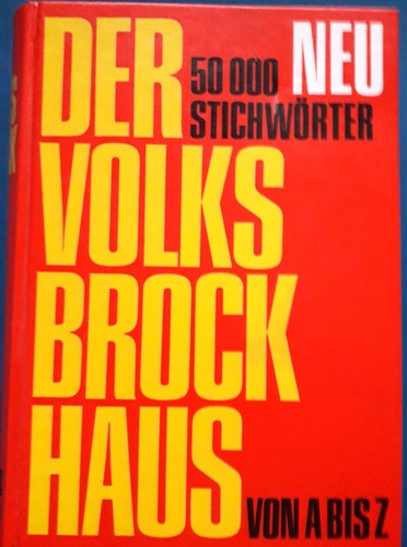 Buch der volksbrockhaus - -,