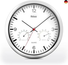 MEBUS Quarz-Wanduhr mit