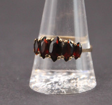 Granatring Gold 333 5 Granaten