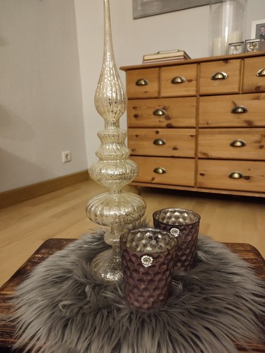 Dekoset glasobjekt silber - dekoset,