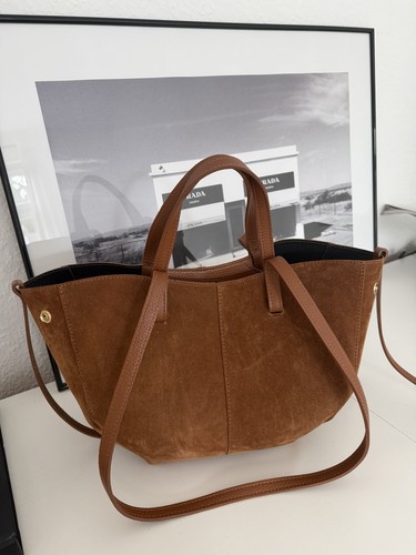 Damen shopper tasche braun - tasche,