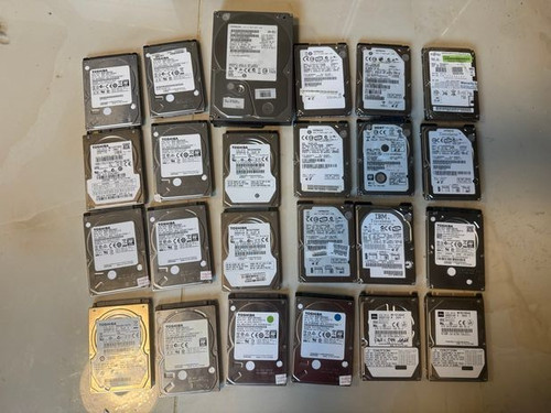 24x hdd festplatten konvolut - 24x,