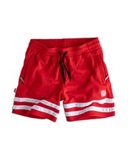 Männer Sweat Shorts Red