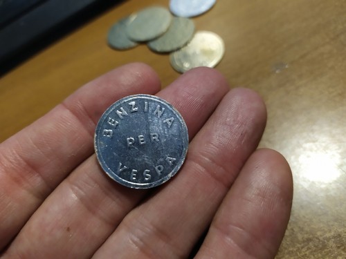 Benzinmünze für vespa - benzinmÜnze,