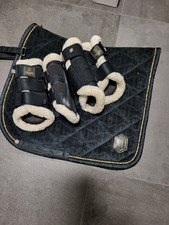 Eskadron Schabracke Set Dressur Dunkelgrün  WB