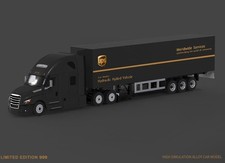 FREIGHTLINER Container Truck  - UPS - Time Micro 1:64