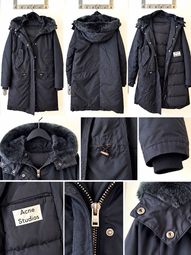 Acne studios new powder parka - studios,