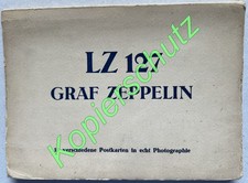 Luftschiff Graf Zeppelin LZ 127 * 10 Postkarten - komplett !! * echt Foto