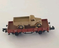 MZZ Spur N Opel Blitz 1,5t F83 WKII Pritsche  + Arnold Niederbordwagen