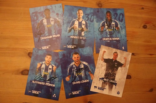 Autogrammkarten hertha bsc - autogrammkarten,
