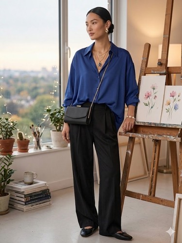 Windsor luxus damen bluse - windsor, gr