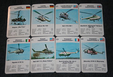 altes Hubschrauber Quartett