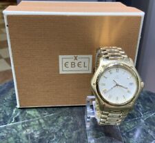 Ebel 1911 HerrenArmbanduhr Quarz  Gelbgold 40mm 146,93g. Box Papiere 1993