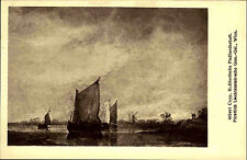 Künstlerkarte Kunstverlag Wolfrum ~1910 Albert Cuyp Holländische Landschaft