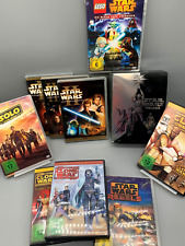 DVD Star Wars: The Complete Saga 1-6 I-VI + Han Solo Rebels Clone Commandos Lego