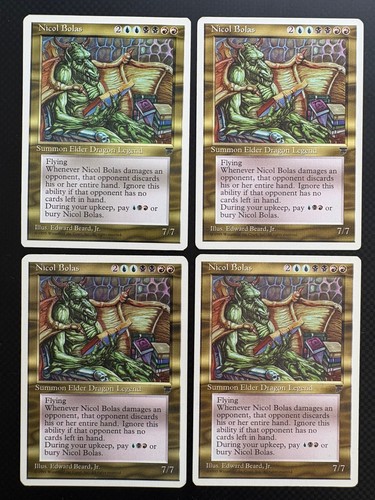 Mtg nicol bolas - |, 4x