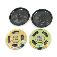 4Stk 0.5W 32Ohm 40mm