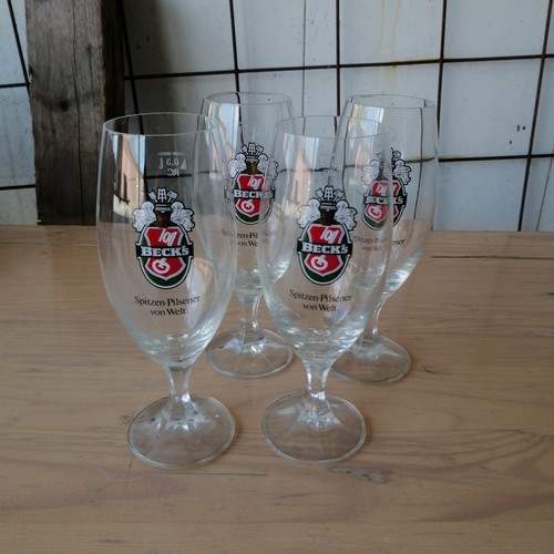 Becks altes logo pokal 3 - 4x,