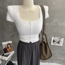 Kunst Mohair Damen Strickpulli