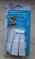 7 x Kindersicherung Schubladensicherung Schrankschloss Schranksicherung Baby