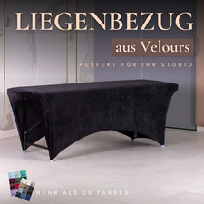 Liegebezug aus Velours, Bezug