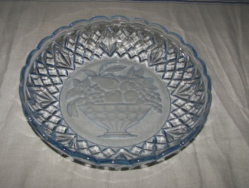 Alte glasschale obstschale - alte,
