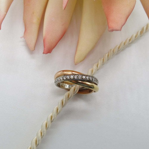 585 gold tricolor - 585/-er, 3er