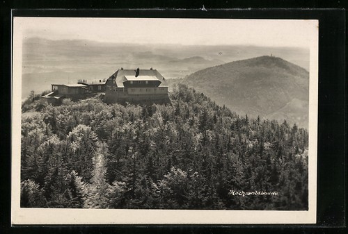 Hochwaldbaude berghütte mit - hochwaldbaude,,